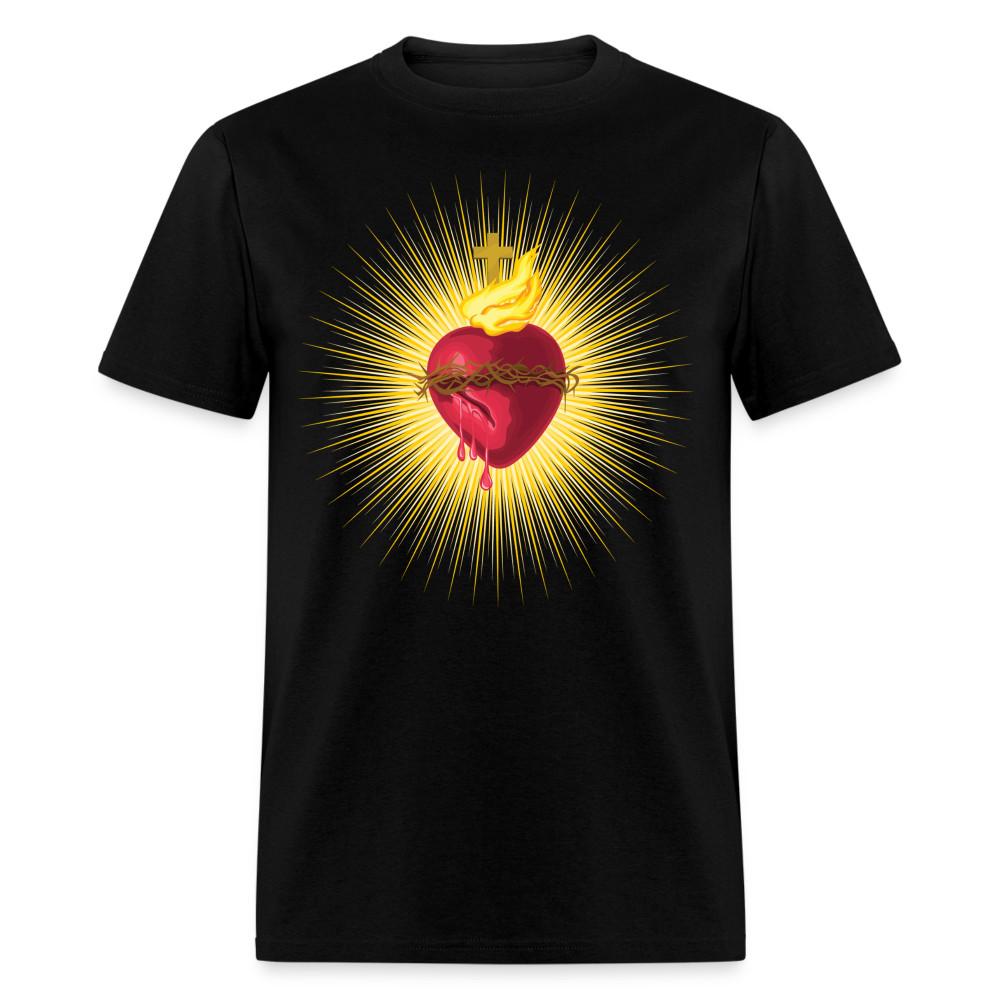 

The Sacred Heart of Jesus Christ Shirt Religious Catholic T-shirt Size S-6XL M