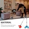 3-in-1 Design Handbesen Verstellbarer Griff Bodenkehrer 360° Teppichkehrer Hartboden
