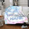 Cinnamoroll And Friends Floating In A Sweet Sky With Clouds And Treats Throw Customizable Blanket Customize Text Ultrasoft Throw For Sofa Couch Office