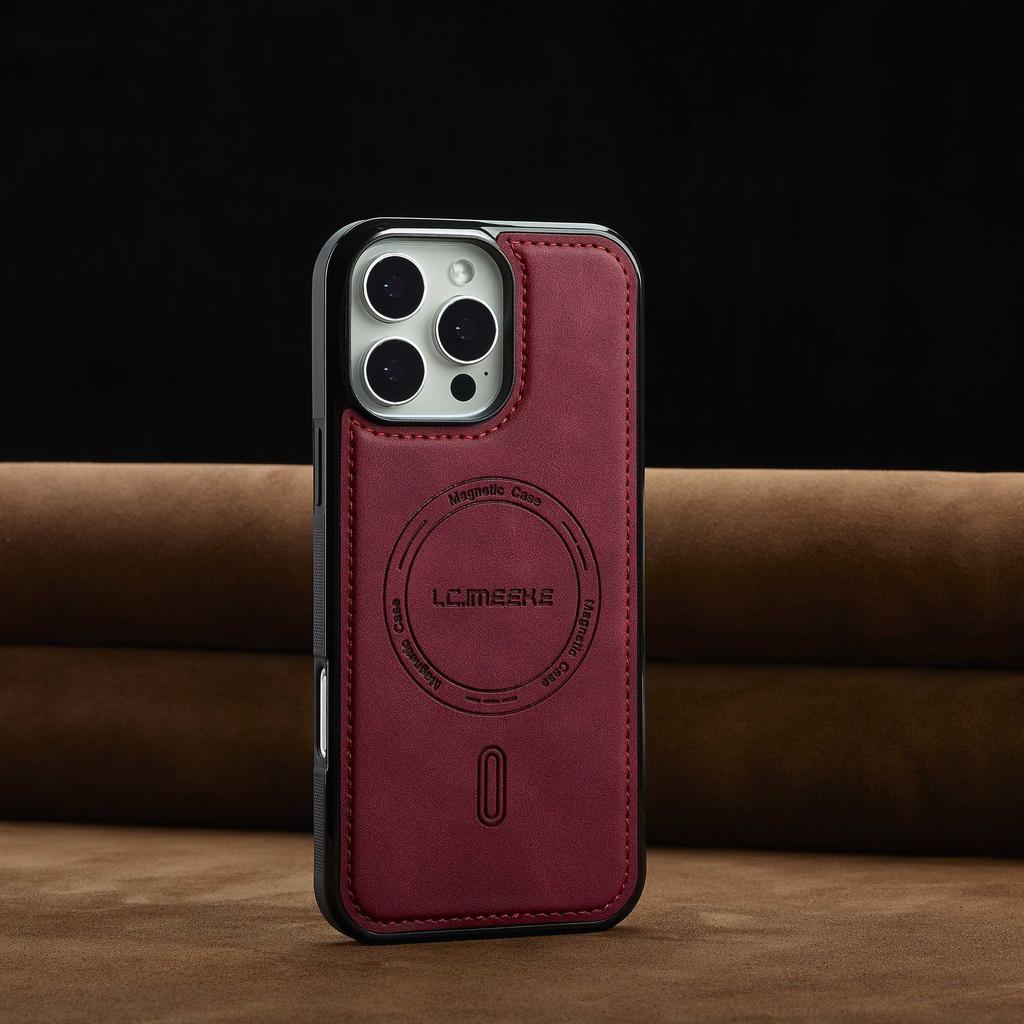 The New Model Is Suitable for IPhone16Promax, Apple 15pro Magnetic Phone Case, Drop-proof 14Plus, and Business 17Air