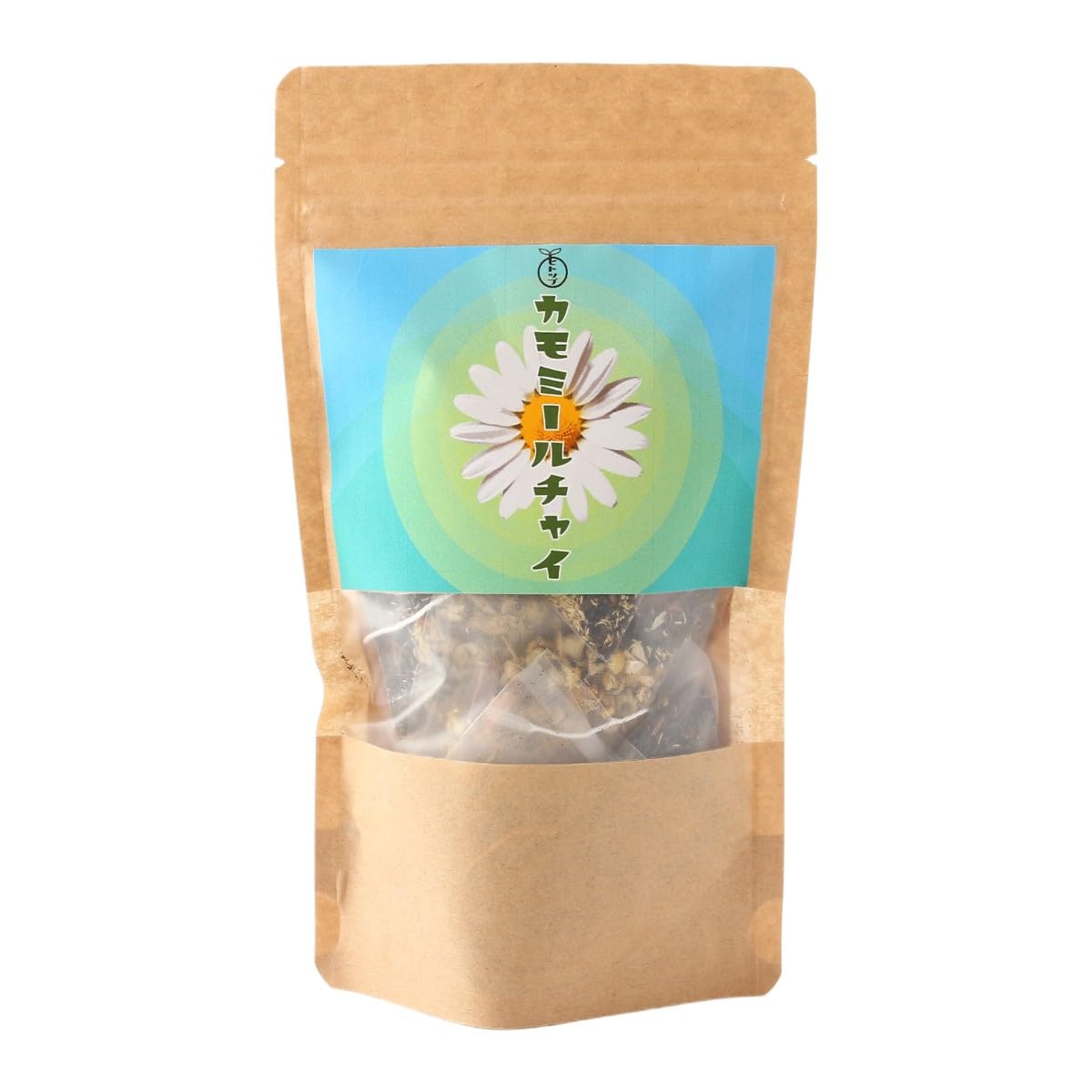 Spice Cafe Hitotsubu Chamomile Chai Tea 40g x 5g Morning Color Black Tea Bags, (8 bags),