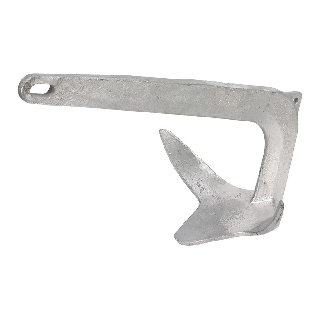 Bruce Style Boat Claw Anchor 2.5kg Carbon Steel Plow Shaped Quick Setting for Marine Yacht Kayak