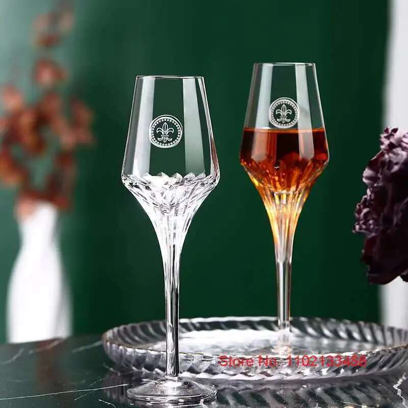 Bicchieri di Cristallo per Whisky Francese Lode della Luce Tazza Dedicata alla Degustazione di Vino King Brandy XO Bicchiere Copita per Nosing Snifter