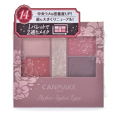 Canmake Perfect Stylist Eyes v14 Antique Ruby Eyeshadow 3.0 grams (x 1)