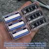 Men's Manual Razor Safety Razor 6-layer Stainless Steel Hair Removal Knife Replaceable Razor Head Razor Tools