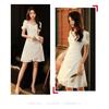 Sweetheart Neck Puff Sleeve Dress For Women Elegant Casual Party Mini Dresses