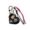 MIU Series Blogger Style Rope Weaving Heart Pendant Keychain & Bag Lanyard