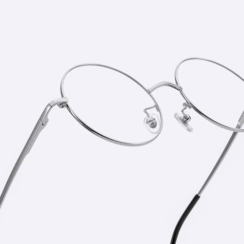 OptiZen Reading Glasses, +1.00 to +3.50, Unisex, Stylish Round Frame, Blue Light Blocking, Memory Foam, Ultra Lightweight, for Reading, Computers, and