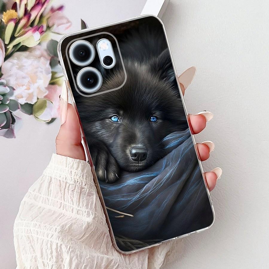 Phone Case For OPPO Reno14 F 5G Capa Soft Silicone New Flower Protective Back Cover For Oppo Reno 14F 14 F CPH2743 Fundas Coque