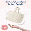 Travel Toiletry Bag with Jewelry Organizer, Hanging Travel Bag for Toiletries, Puffy Makeup Cosmetic Bag Organizer, Carry-on Travel Accessori