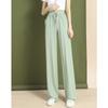 Demana Women's Summer Ice Silk Wide-Leg Pants