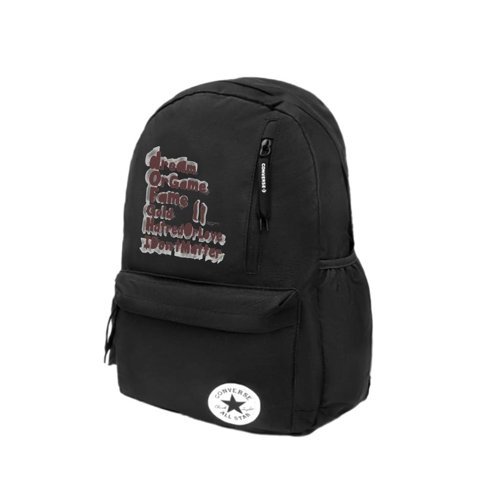 Converse Polyester Backpack Regular Unisex Black CV2213004PS-001(team354- )