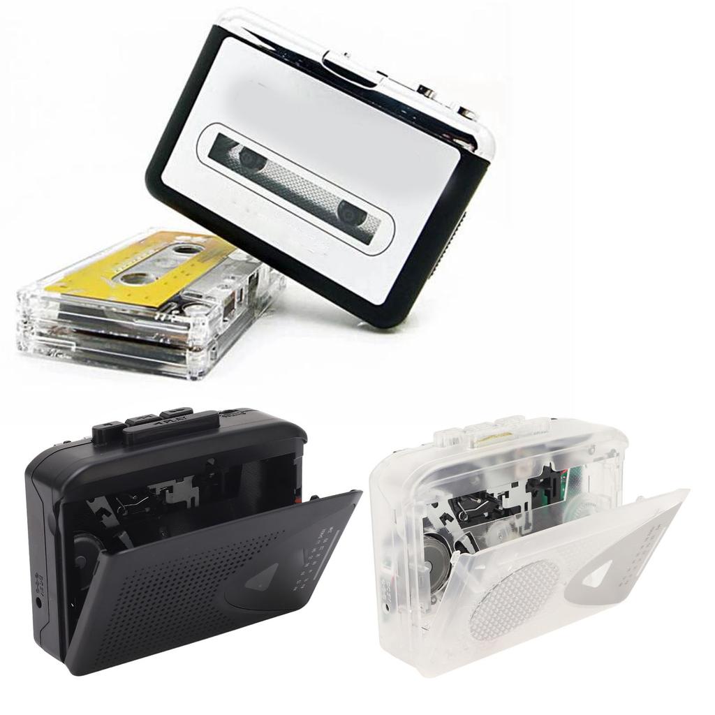 Tragbarer Kassettenplayer FM AM Radio Stereo Kassetten MP3 Kassettenplayer mit 3,5mm Klinkenanschluss und Lautsprecher für