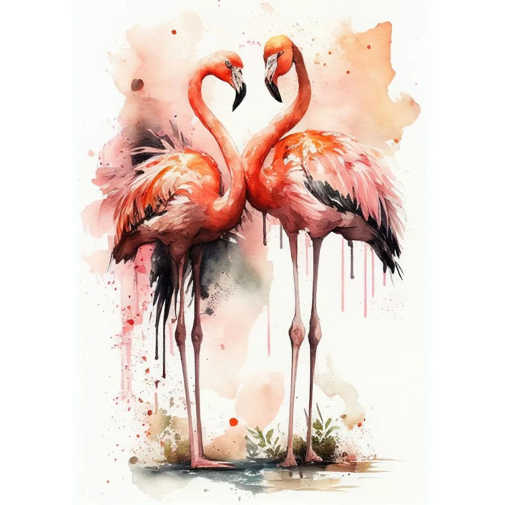 Safari Animals Watercolor Posters Colorful Children Prints Rainbow Animal Canvas Painting Wall Art Pictures Home Kids Room Decor