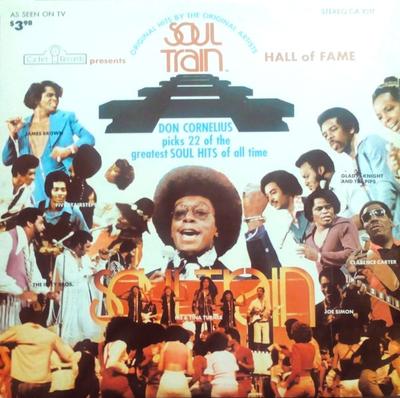 LP Record VARIOUS  Soul Train Hall Of Fame CA1011 1973 Canada SoulFunk Used