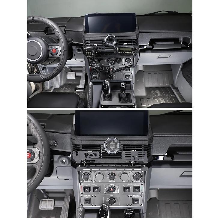 For INEOS Grenadier 2020-2024 Car Center Control Multifunctional Expansion Mobile Phone Stand Intercom Stand Accessories