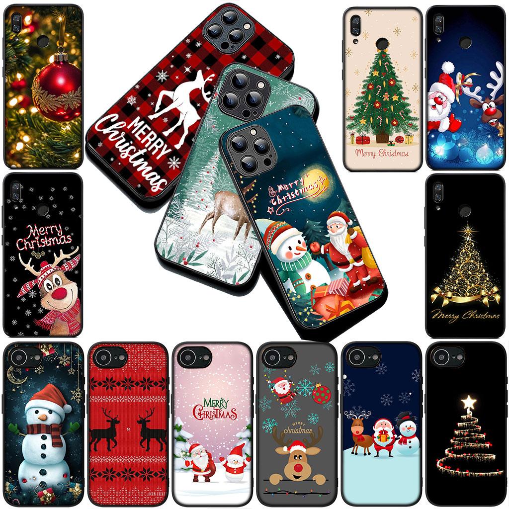 Phone Cover for Xiaomi Redmi Note 14 13 Pro Plus ProPlus 14C 13c Pro+ 5G Soft Case Merry Christmas Tree Deer Santa Claus