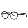 Anti Blue Rays Round Shortsighted Prescription Glasses Women  Spring Hinge Stundent Myopia Spectacles 0 -0.5 -0.75 To -6.0