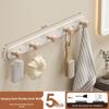 Kreative Wandmontierte Garderobe mit 8 Haken