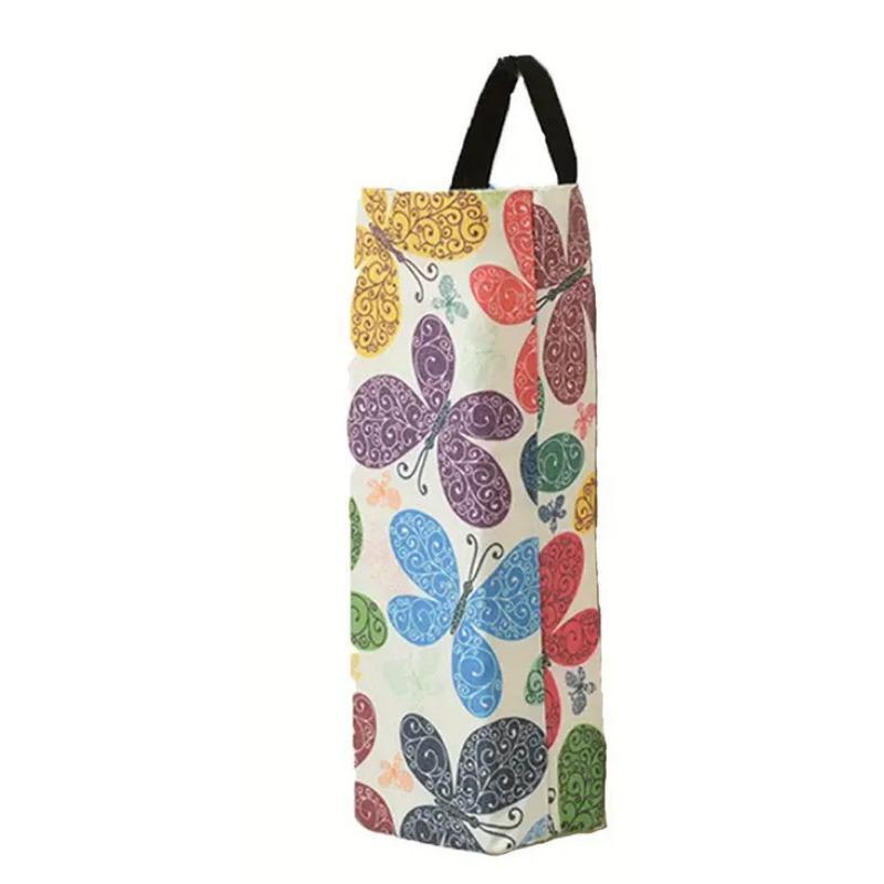 Household Kitchen Garbage Bag Storage Bag Hanging Bag Hanging Wall Color Extraction Type Sorting Debris Storage Bag