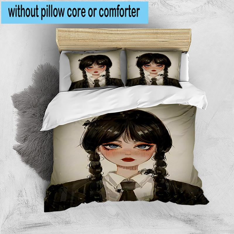 3PCS Colorful Web Adams Design 3pcs Bedding,Including 3PCS Duvet Cover And 2pcs Pillowcases Perfect for Christmas,Ideal for Bedroom, Dormitory