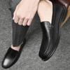 Breathable Genuine Leather Men Shoes Summer Slip On Loafers Men Casual Leather Shoes  Flats Hot Sale Driving Shoes