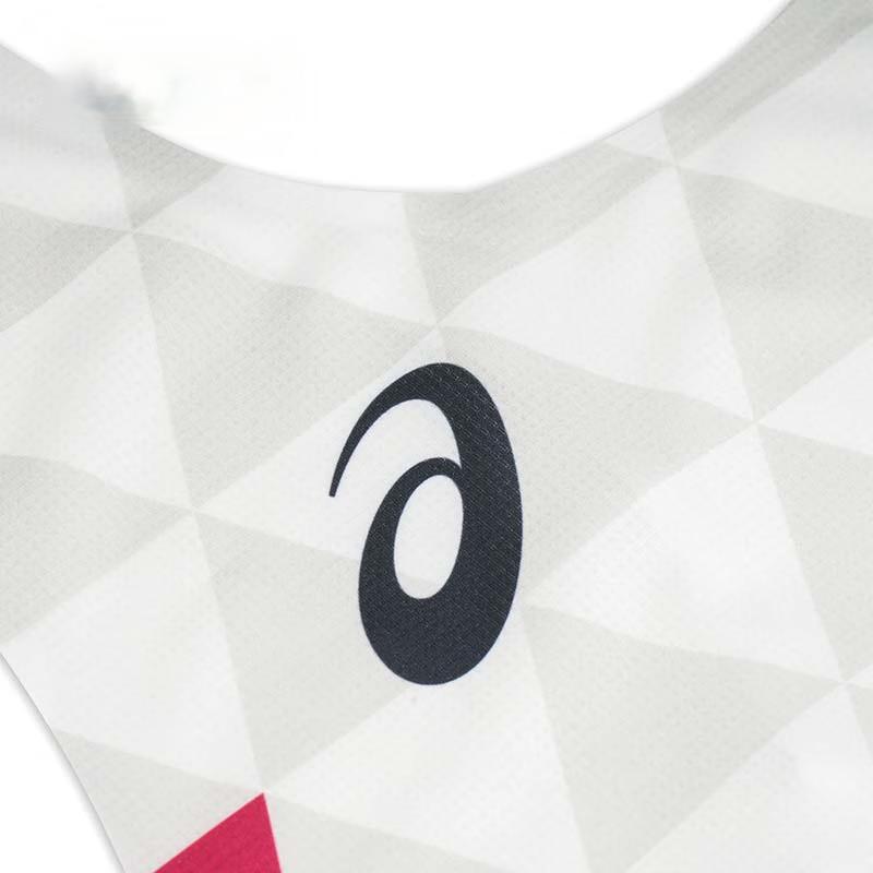 Asics Comfortable Breathable Quick-Dry Vest Women Tops White Red 2012C711-100