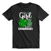 A Girl Who Loves Shenanigans St Patrick's Day T-Shirt Mens Womens Tees Top For Men and Women Shirt Top