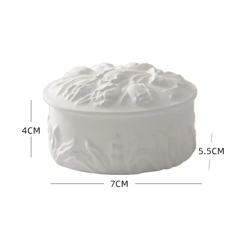 Photography Jewelry Display Shelf Creative Gypsum Round Relief Tray Counter Jewelry Display Shelf Photography Display Props