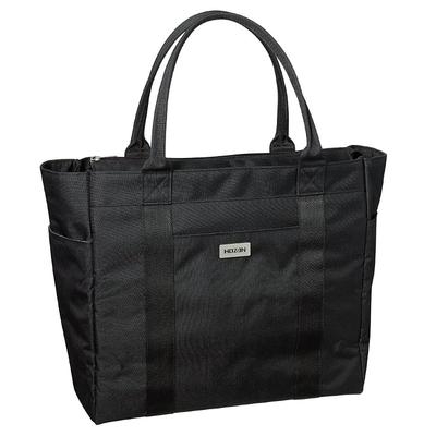 HOZAN Tote Bag Business Bag Large Capacity Self-Standing Classic Black with Inner Pocket B-722