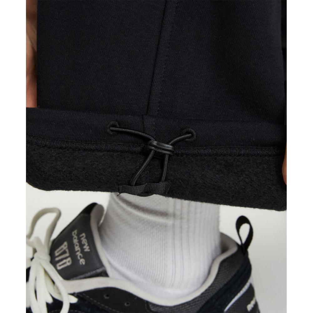 New Balance Nbmle41043 Uni Ess Classic Brushed Wide Pants  Black 