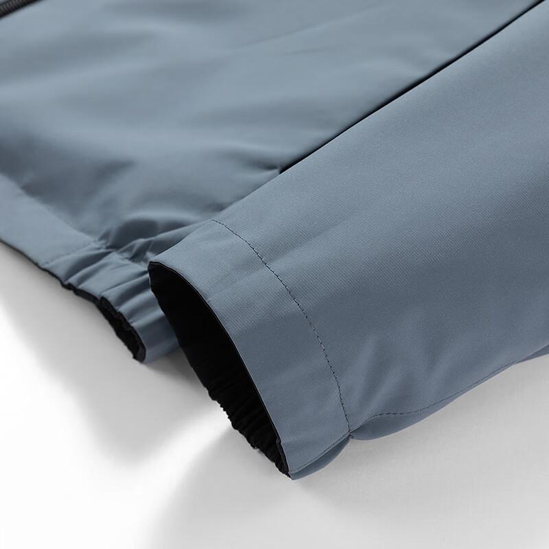 Qipilong Men's Reversible Water-Resistant Casual Jacket