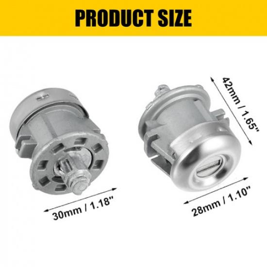 Front Door Lock Cylinder W/2 Keys For Ford F-150 97-11 F-250 F-350 Explorer EKK