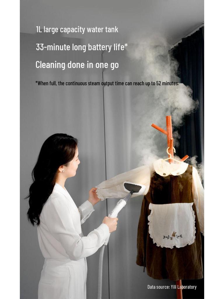 Nettoyeur Vapeur Haute Température Multifonctionnel Yili pour Maison, Cuisine, Toilettes, Climatiseur et Élimination de la Graisse.