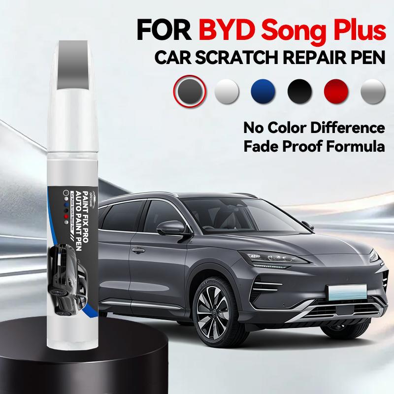 

Для BYD Song PLUS Автомобільний олівець для ремонту фарби Touch Up Видалювач подряпин DIY Автоаксесуари Білий WAZ Червоний BYC Чорний BBB Синій STD