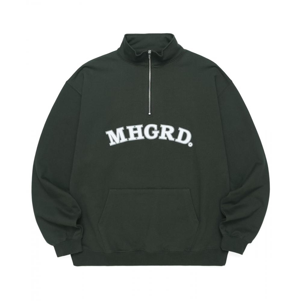 

MAHAGRID ARC LOGO HALF ZIP SWEATSHIRT GREENMG2CSMM464A