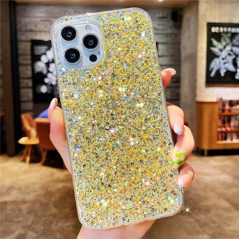 Shiny Glitter Case For Samsung Galaxy A55 A35 A25 5G A24 A34 A54 A14 A13 A23 A33 A53 A12 A32 A52S A72 Soft Silicone Back Cover
