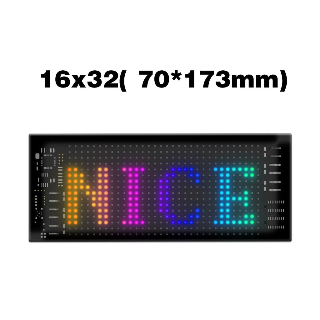LED Matrix Pixel Panel ,USB 5V Flexible Addressable RGB Pattern Graffiti Scrolling Text Animation Display Car Shop,Bluetooth APP
