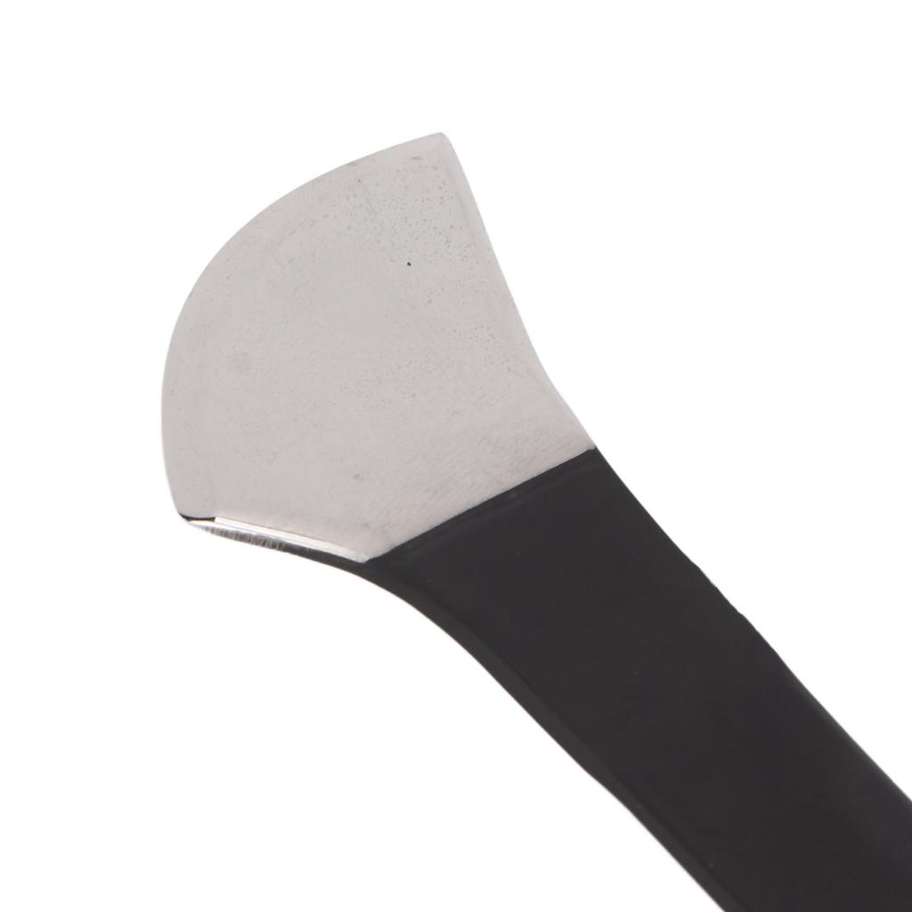 Pedicure Knife Tool Half Round High Manganese Steel Portable Clean Pedicure Knife Scraper for Callus