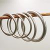 M4 M8 Stainless Steel Rings Anti Corrosion O Rings Load Bearing Yoga Hanging Rings  Yoga Training