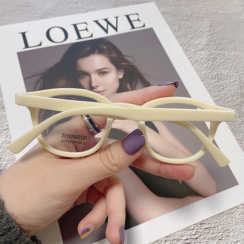 Vintage Simple Anti Blue Light Glasses Men Women Blue Light Blocking Glasses Computer Screen Glasses Decorate Eyeglasses