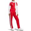adidas Originals Striped Drawstring Straight-Leg Casual Pants Women Bottoms Crimson IR9793