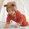 LABI Unisex Baby Fleece-Lined Full-Opening Jumpsuit