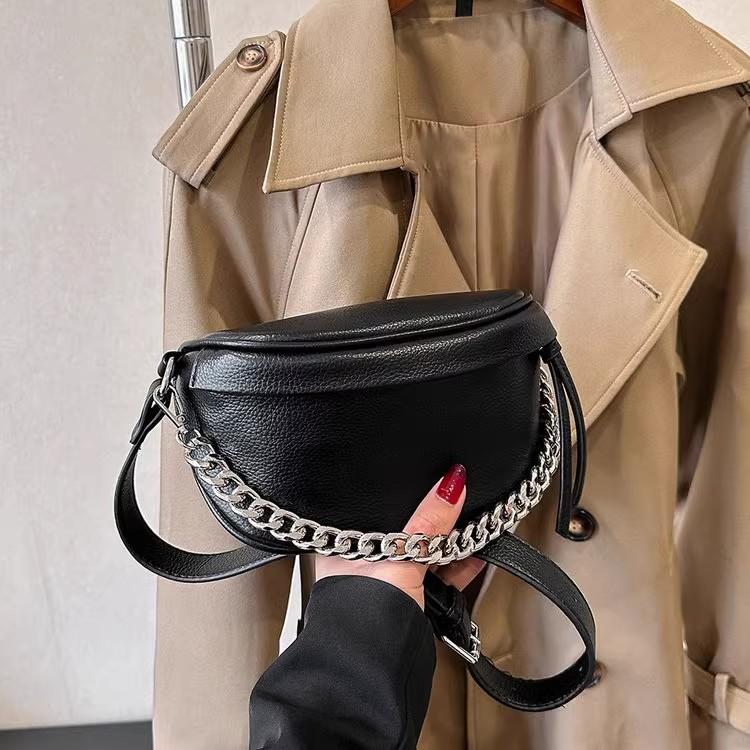 Wide strap Women crossbody bags High quality PU leather shoulder bag designer Chain female Handbags and wallet bolsas