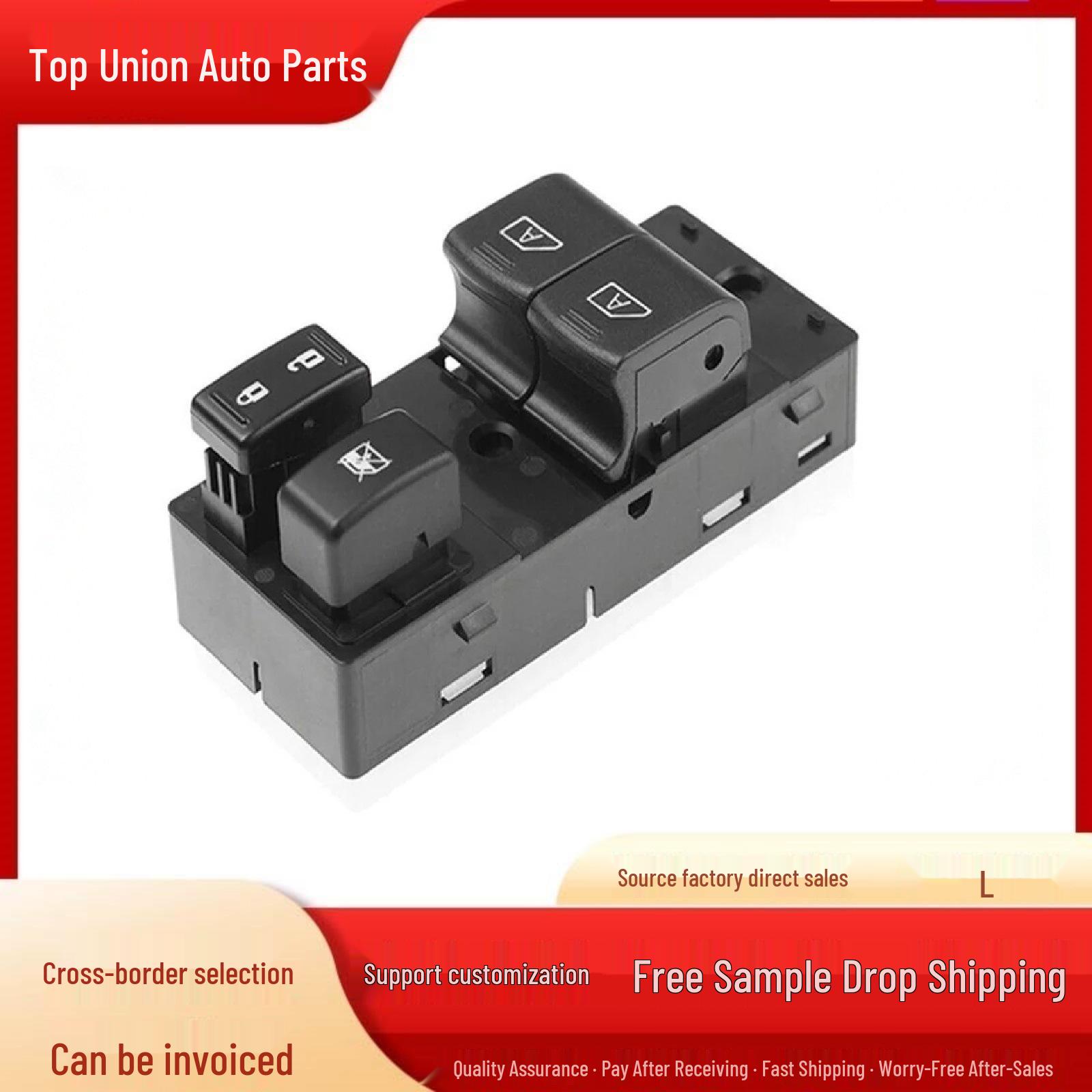 25401-CD02D: Compatible Nissan Infiniti Window Regulator Switch Button Assembly Electric