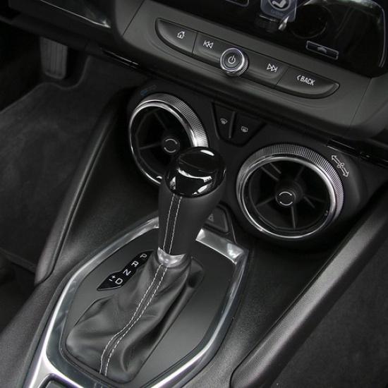 Interior Gear Shift Head Knob Trim Decor Cover For Chevrolet Camaro 2017+ Black