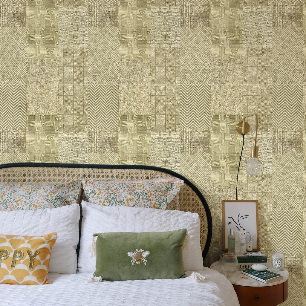Retro Solid Line Texture Wallpaper Waterproof Vinyl Peel And Stick Living Room Wall Decor Vintage Brick Pattern Wallpaper