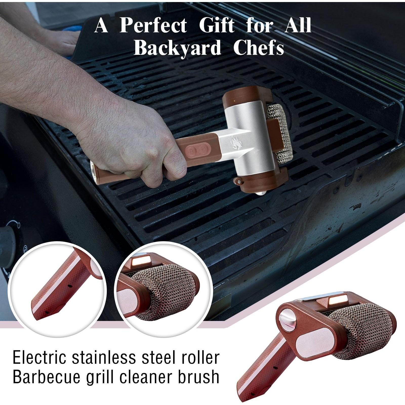 

Электрическая щетка для чистки гриля из нержавеющей стали, инструменты для уборки дома One Size