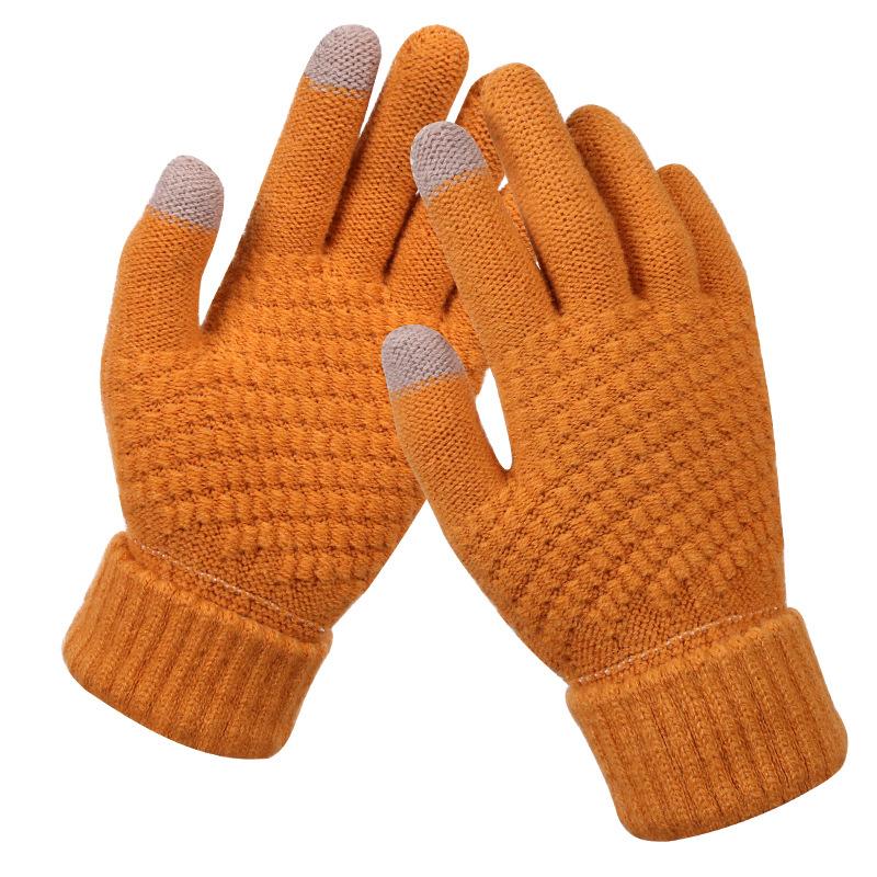 Creative New Touch Screen Gloves Winter Warm Knitted Touch Screen Gloves