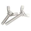 BSW / UNC 10#-24 1/4-20 Acciaio Inossidabile 304 A2 Viti Serrabili a Mano Bulloni a Farfalla Vite a Molla Regolabile